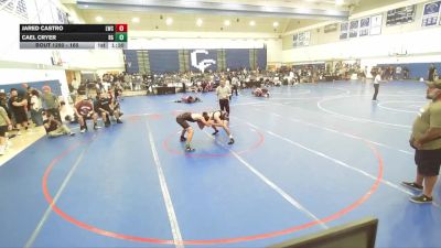 165 lbs Champ. Round 2 - Jared Castro, Legacy Wrestling Center vs Cael Cryer, Reverence Grappling