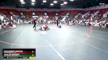 125 lbs Cons. Round 4 - Alexander Denkins, Perrysburg WC vs Rasler Warner, Michigan Grappler RTC