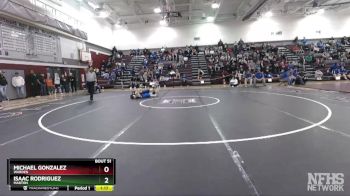 120 lbs Semifinal - Isaac Rodriguez, Mabton vs Michael Gonzalez, Warden