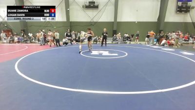Junior FS - 144 lbs Cons. Round 3 - Duane Zamora, Moses Lake Wrestling Club vs Logan Davis, Bear Claw Wrestling Club- Maple Valley Jr Wrestling