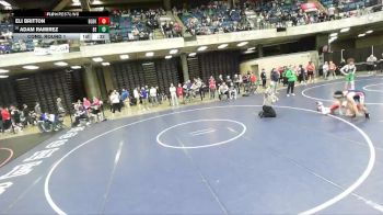 132 lbs Cons. Round 1 - Adam Ramirez, Belvidere North vs Eli Britton, Unattached