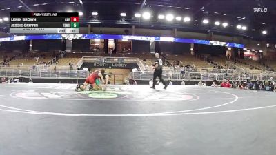 119 lbs Round 4 - Lenix Brown, Caveman vs Jessie Griffin, Fl Scorpions Wrestling Club