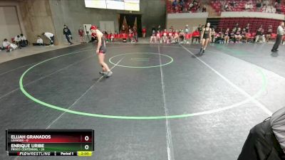 132 lbs Round 1 (16 Team) - Elijah Granados, Leander vs Enrique Uribe, Frisco Centennial