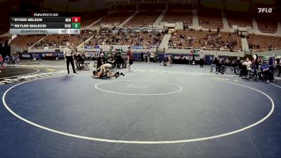 106-D4 Quarterfinal - Skyler Bialecki, Yuma Catholic High School vs Ryder Nelson, Morenci High School
