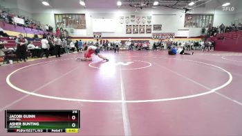 215 lbs Cons. Round 2 - Jacobi Guinn, PARK HILL vs Asher Bunting, SECKMAN