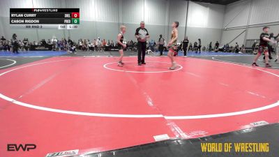 92 lbs Rr Rnd 2 - Rylan Curry, Shelton Wrestling Academy 12U vs Cason Rigdon, Predators 12U