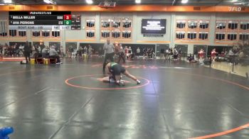 135 lbs Semifinal - Bella Miller, Dubuque Hempstead vs Ava Perkins, South Tama
