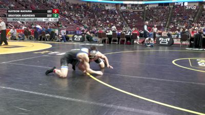 152 lbs First Round - Kaysom Mataria, Greenville vs Brayden Andrews, Southern Columbia