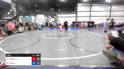 32 kg Quarterfinal - Aubrey Kidwell, Razor GWC Red vs Molly Rzab, Charlie's Angels-Black