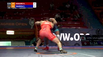 86 kg Zahid Valencia, USA vs Hayato Ishiguro, JPN