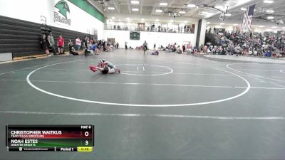 55 lbs Semifinal - Noah Estes, Greater Heights vs Christopher Waitkus, Team Tulsa Wrestling