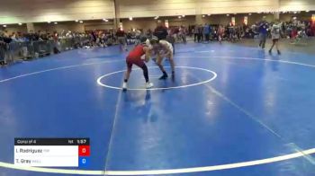 92 lbs Consolation - Izak Rodriguez, Top Brother USA vs Tyler Gray, Wellington Wrestling Club