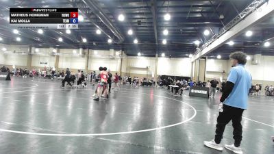 157 lbs Quarterfinal - Matheus Honigman, Youth Impact Center Wrestling Club vs Kai Molla, Team Jax Wrestling