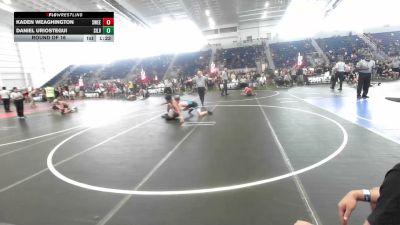 120 lbs Round Of 16 - Kaden Weaghington, Sweetland Misfits vs Daniel Uriostegui, Silverback WC
