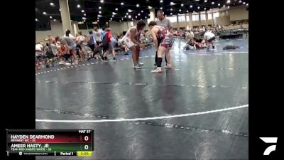 215 lbs Round 2 (3 Team) - Hayden Dearmond, Refinery WC vs Ameer Hasty, Jr, Team Rich Habits White