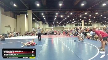 50 lbs Round 2 (6 Team) - Alexander Sciambra, Gladiator WA vs Ryan Doolittle, Alabama Hammers