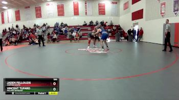 190 lbs 3rd Place Match - Jaden Fellouzis, Canton South vs Vincent Tufaro, Poland Seminary