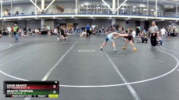 92 lbs Round 7 (8 Team) - David Krantz, Mat Assassins Black vs Bradyn Tompkins, U2 Uprising Blue