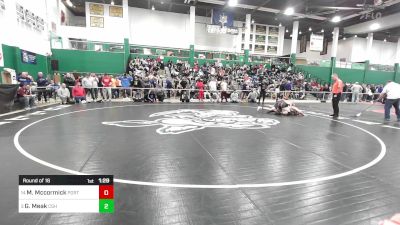 190 lbs Round Of 16 - Maddox Mccormick, Port Jervis vs Greyson Meak, Cold Spring Harbor