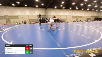 160 lbs Rr Rnd 7 - Vaughn West, Untouchables Purple 12U vs Chase Montroy, Team Tulsa NDT