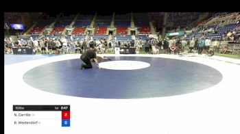 152 lbs Cons 32 #1 - Nathaniel Carrillo, California vs Braxten Westendorf, Iowa