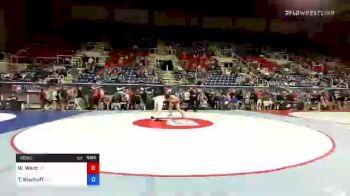 182 lbs Round Of 64 - William Ward, North Dakota vs Thomas Bischoff, Oregon