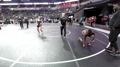 165 lbs 5th Place - Markos Black, Marceline Kids Wrestling vs Chase Pleasant, Mission Wrestling Club