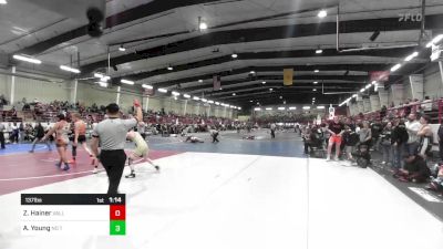 137 lbs Round Of 16 - Zackery Hainer, Valley Bad Boys vs Adam Young, No Team