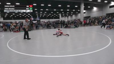 82 lbs Cons. Sub-rd Of 16 - Owen Stiles, Nebraska Wrestling Academy vs Jude Helmle, Wisconsin