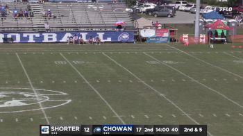 Replay: Shorter vs Chowan | Oct 12 @ 1 PM