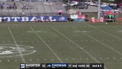 Replay: Shorter vs Chowan | Oct 12 @ 1 PM