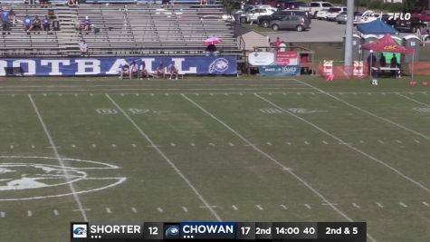 Replay: Shorter vs Chowan | Oct 12 @ 1 PM