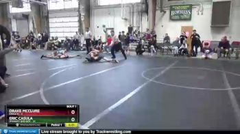 96 lbs Round 1 (4 Team) - Eric Casula, Dynasty Bad Boy vs Drake McClure, Eagle X