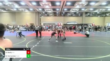 138 lbs Round Of 32 - Benjamin Beaty, Vici WC vs Benjamin Hernandez, Team Thunder