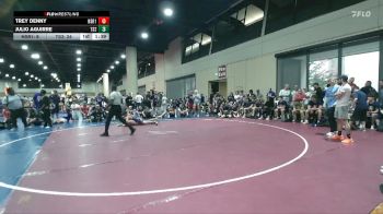 138 lbs Round 2 Champ & Wb (32 Team) - Julio Aguirre, Team Shutt RJ vs Trey Denny, North Shelby Regulators Red