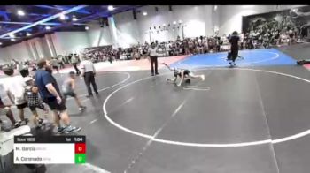 90 lbs Quarterfinal - Micah Garcia, RoughHouse WC vs Abraham Coronado, Nevada Elite