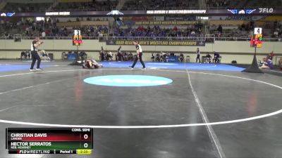 133 lbs Cons. Semi - Hector Serratos, Neb.-Kearney vs Christian Davis, Lander