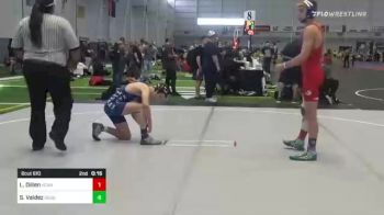 126 lbs Consi Of 8 #1 - Carson McElroy, Driller WC vs Michael Ladkani, Tesoro