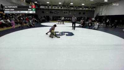 67 lbs 3rd Place Match - Eli Fortunato, Threshold Wrestling Club vs Noah Choi, Rancho Bernardo Wrestling Club