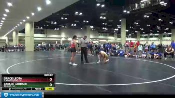 165 lbs Round 1 (10 Team) - Carlee Laubach, SD Heat vs Grace Leota, Suncoast Gems