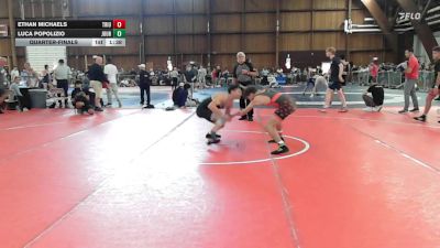 125 lbs Quarterfinal - Ethan Michaels, Triumph vs Luca Popolizio, Journeymen/ Cba