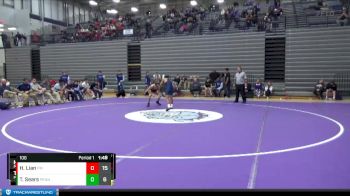 106 lbs Placement Matches (8 Team) - Travis Sears, Penn vs Hruai Lian, Perry Meridian