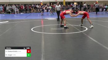 125A lbs Rr Rnd 1 - Greg Diakomihalis, Cornell vs Brett Ungar, Cornell