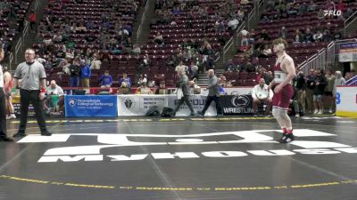 215 lbs First Round - Cael Weidemoyer, Faith Christian vs Omar Arrington, Cathedral Prep