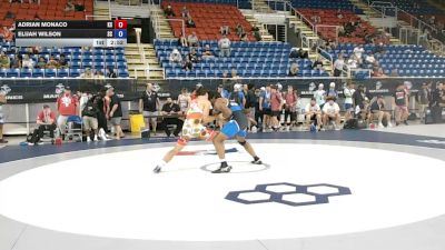 165 lbs Cons. Rd Of 64 - Adrian Monaco, Kansas vs Elijah Wilson, South Carolina