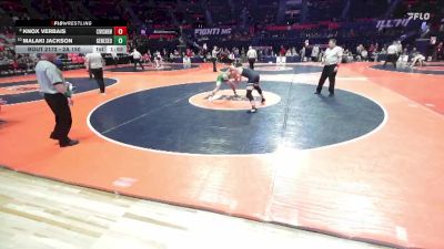 2A 150 lbs Quarterfinal - Malaki Jackson, Geneseo vs Knox Verbais, Bethalto (Civic Memorial)