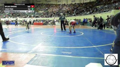 100 lbs Round Of 32 - Rylan Jenkins, Fort Gibson vs Cruz Pino, Plainview JH