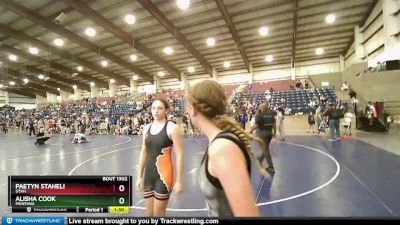 126 lbs Cons. Round 1 - Alisha Cook, Montana vs Paetyn Staheli, Utah