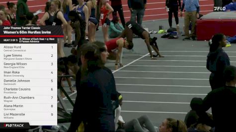 Women's 60m Hurdles, Prelims 3