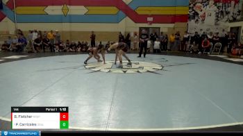 144 lbs Quarterfinal - Pedro Carrizales, Ogallala vs Broc Fletcher, Rock Springs